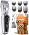 oneisall Dog Clippers for Grooming Thick Hair, Low Noise Cordless Dog Shavers,