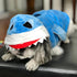 NACOCO Dog Shark Costume, Cute Pet Clothes for Cats and Dogs, Blue, XS