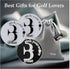 Golf Ball Marker with Stroke Counter Bracelet, Birdie Marker, Golf Accessories for Men and Women, Gifts