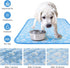 Rywell Self-Cooling Mat for Dogs, 24'' x 18'', Color Changing Arc-Chill Cooling Fiber, Washable Non-Toxic Summer Pet Bed