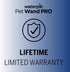 Waterpik Pet Wand Pro Dog Shower Attachment for Fast and Easy Dog Bathing, Indoor and Outdoor Sprayer, Includes 8-Foot