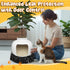 50 Pack 6 X5 Eaasty Disposable Cat Litter Box Liners with Carbon Filters Compatible with Popur Self-cleaning Hooded