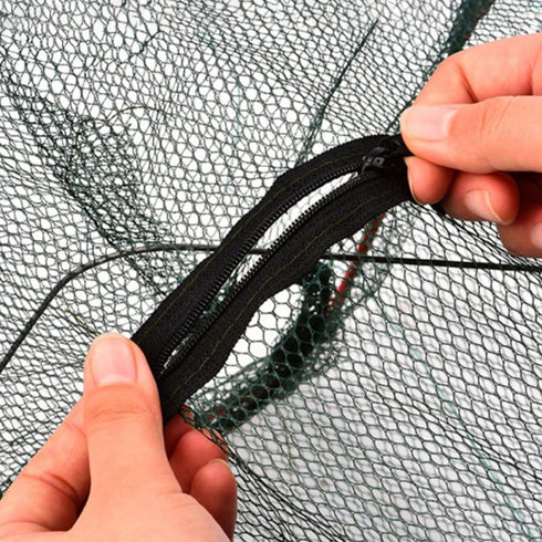 3-Pack 18.11X8.66X8.66 Inches Portable Lobster Net Collapsible Crab Trap Foldable Shrimp Crawfish Fishing Net Outdoor