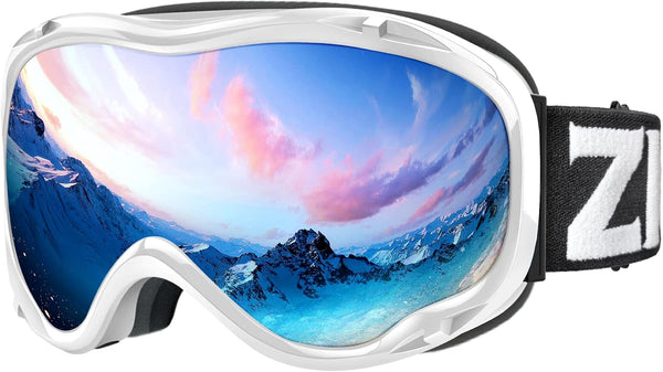 ZIONOR Lagopus B1 Ski Goggles, OTG Anti-Fog Snowboard Goggles for Men, Women, Youth
