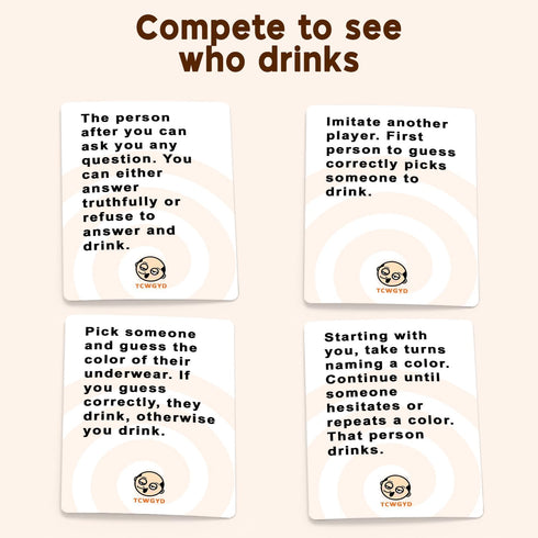These Cards Will Get You Drunk , Fun Adult Drinking Game for Parties