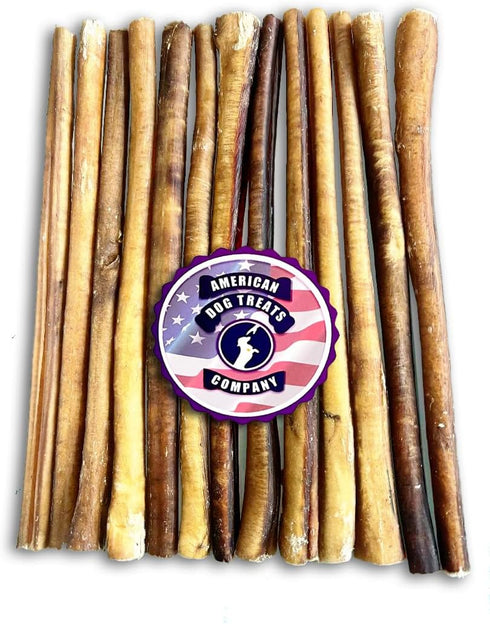 Bully Sticks for Dogs | Natural Long Lasting Pizzle Sticks | Single