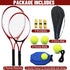 Magicorange Kids Tennis Rackets Set for 2 Players with Rebound Balls and Carry Bag