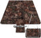 LZQPOEAS Outfitter Tuff Camo Picnic Blanket Outdoor, Square Foldable Lightweight Waterproof Beach Mat