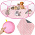 VitalCozy Hamster Playpen with Mat Small Animal Cage Tent Breathable Transparent Guinea