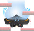 Oversized Bike Seat for Peloton Bike & Bike+ | Wide Saddle Replacement for Exercise or Road Bikes, Cushion for Men &