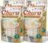 INABA Churu Cat Treats, Grain-Free Lickable Creamy Purée with Taurine & Vitamin E, Tuna with Bonito Flakes, 0.5 Ounces