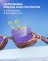 OutdoorMaster Goby Swim Goggles for Adults, Anti-fog, UV Protection, No Leaking, for Men, Women, Youth, Plum