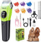 Dog Clippers for Grooming Thick Hair with LED Light,Poodle Grooming Kit with