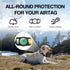 Airtag Dog Collar Holder, Silicone Case for Apple Air Tag Tracker, Cover for Pet Collars
