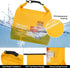 RHINO RESCUE Waterproof First Aid Kit, Lightweight Dry Bag for Outdoor Emergency Supplies, Yellow
