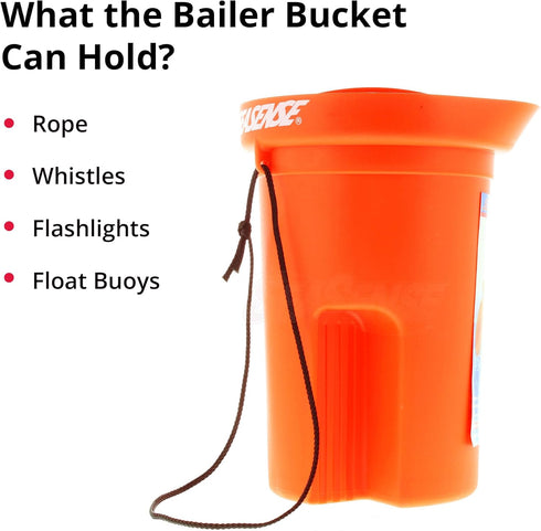 SeaSense Bailer Bucket with Lid