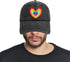 Funny Adjustable LGBT Baseball Cap, Embroidered Rainbow Pride Hat for Men Women, Dad Hat Accessories