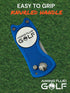 Premium 5-in-1 Golf Divot Repair Tool and Ball Marker, Switchblade Design, Golf Gift