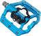 FOOKER MTB Mountain Bike Pedals, 3 Bearing Flat Platform, Compatible with Sealed Clipless Aluminum Pedals