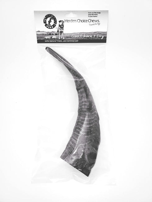 Chews Dried Goat Horns Dog Chew Large 1 pc.