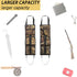 Car Concealed Seat Back Gun Rack, Universal Shooting Accessories for Hunting Gear, Fit for Vehicles