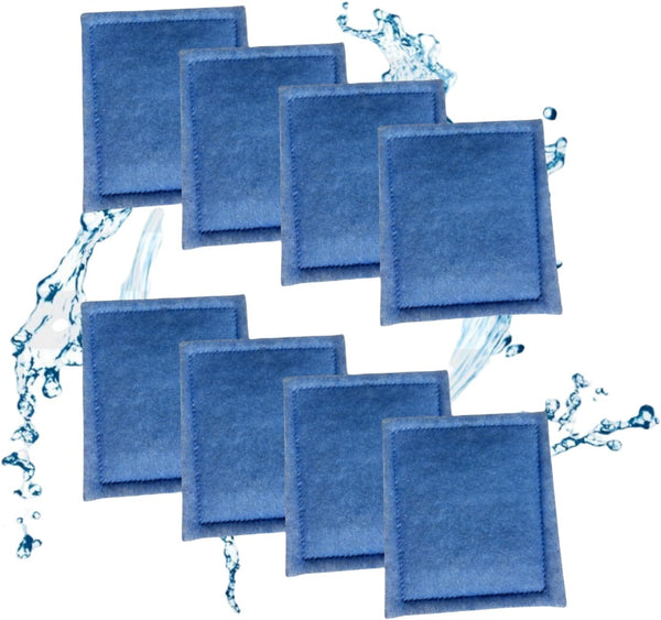8 Pack Aquarium Filter Cartridges Replacements for Aqua-Tech EZ-Change #3, Compatible with 20-40/30-60 Gallon