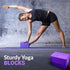 Yoga Kit - 7-Piece Yoga Mat Set for Home Workouts, Includes Thick Mat, Blocks, Strap, Towels & Carrying Bag
