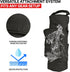 Molle Water Bottle Pouch - Fits Most 32 and 40 oz Bottles, Insulated Holder