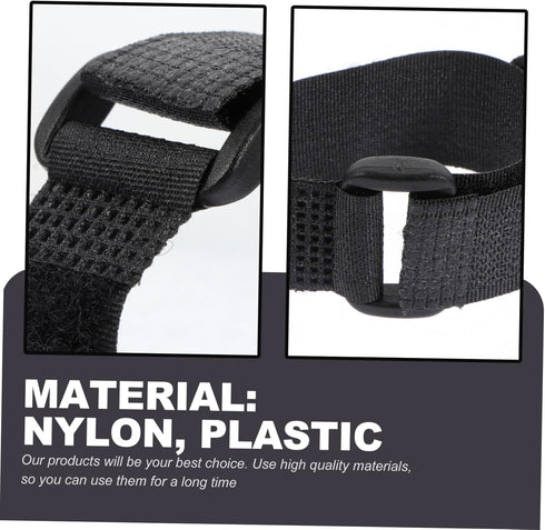 4pcs Nylon Chicken Collar for Rooster - No Crow Band Noise Collars, 2 Pack for Poultry