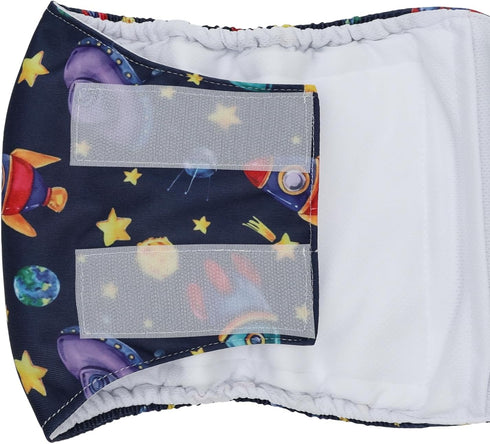 3 Pack CuteBone Dog Diapers Male Belly Bands for Male Dogs Reusable Puppy Wraps