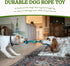 2 Pack Dog Rope Toy for Small Dogs - Durable Cotton Chew Toys for Teething and Tug of War