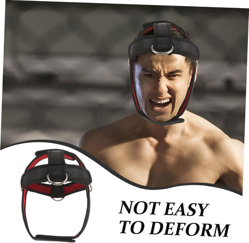 Head and Neck Trainer - Safety Neck Exerciser for Fitness Training, Heavy Neck Strap for Sports