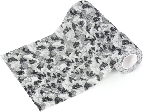 Self-Adhesive Camouflage Tape Wrap, 5CM x 4.5M Non-Woven Stealth Camo Tape for Outdoor Camping