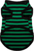 Dog Striped Shirt, Happy Color Cotton Sleeveless Tank Top for Small Medium Dogs, Breathable Pet Apparel