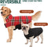 Kuoser Warm Dog Coat, Waterproof Coats for X-Small Dogs, Adjustable Durable Winter Jacket, Cozy Cold Weather Apparel,