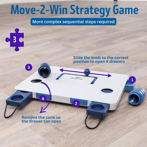 Move-2-Win, 3, (32025) TRIXIE Level blue and white