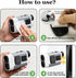 Play as Pro Golf Rangefinder Holder,Magnetic Adhesive Mounts,Golf Rangefinder Accessories with Strong Magnet for Golf