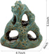 Aquarium Ceramic Cave Decorations for Betta Fish Tank Accessories, Small Fish Tank Hideaway Decor