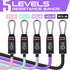 RENRANRING Resistance Bands - 150LBS Workout Bands Set with Handles, Ankle Straps for Muscle Training for Men Women
