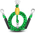 Heavy Duty Watersports Tow Harness - 6.4ft Boat Tow Rope with Stainless Steel D Rings & Quick Connector Clip