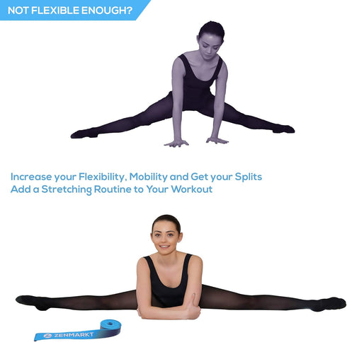 Zenmarkt Ballet Stretch Bands for Flexibility and Strength, Ideal Dance Equipment for Competitions
