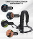One Gallon Insulated Water Bottle, Vacuum Stainless Steel, 128 oz Leak Proof Jug with Paracord Handle