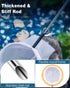 Pawfly Aquarium Shrimp Net with Extendable Stainless Steel Handle for Tiny Fish Tank