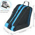 Roller Skate Bag with Adjustable Shoulder Strap, Large Capacity for Quad, Inline, Ice & Roller Skates