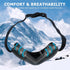 SPOSUNE OTG Ski Goggles, Men Women Over Glasses, Anti Fog Snowboard Goggles, UV Protection for Adult & Youth