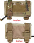 Tactical Arm Sleeve Map Pouch Case - Documents Holder Wrist Case with Military Arm Pouch and USA Flag Patch