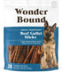 Amazon Brand - Wonder Bound Beef Gullet Sticks Dog Treats, 5-6 Inch, Pack of 25, 7.05 Ounce