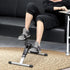 Folding Pedal Exerciser, Mini Exercise Bike Under Desk with LCD Display for Arms and Legs Workout, Portable Peddler