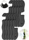 Rope Tensioner (10 Pack), Aluminum Alloy Camping Tent Guyline Cord Adjuster for Camping, Hiking, Backpacking (Black)