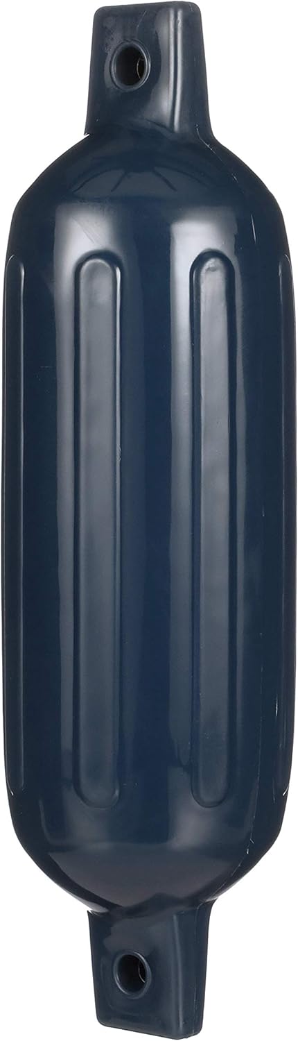 Seachoice Twin Eye Ribbed Inflatable Boat Fender - Durable & Stylish